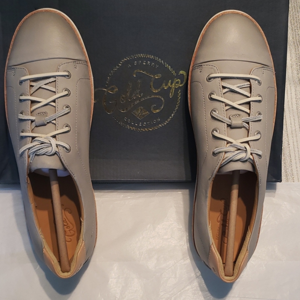 SPERRY New GOLD CUP CRUZ Sneaker 18K Gold 🎉HP🎉 - Picture 9 of 12